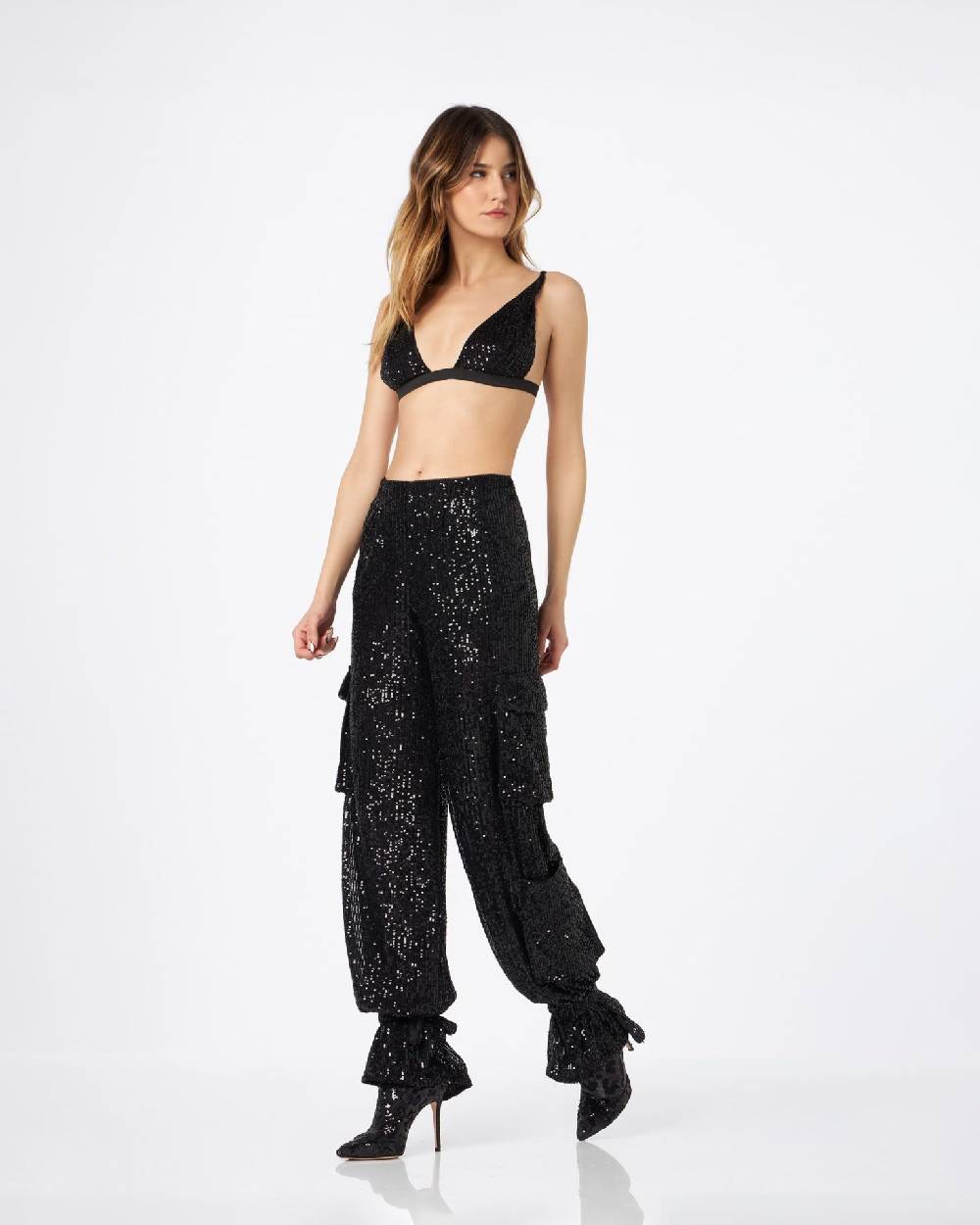 Le Twins Pamela Paillettes Nero