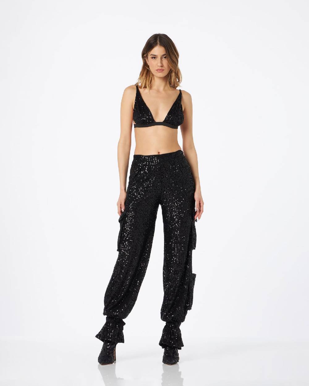 Le Twins Pamela Paillettes Nero