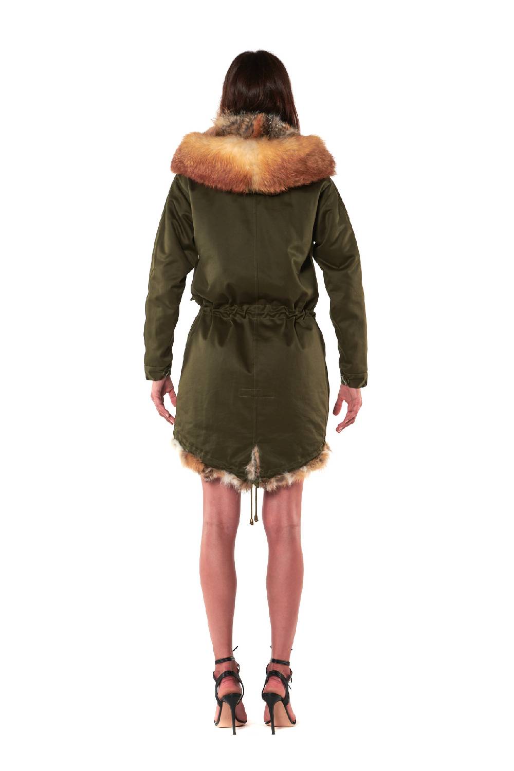 Le Twins PARKA CORTINA VERDE