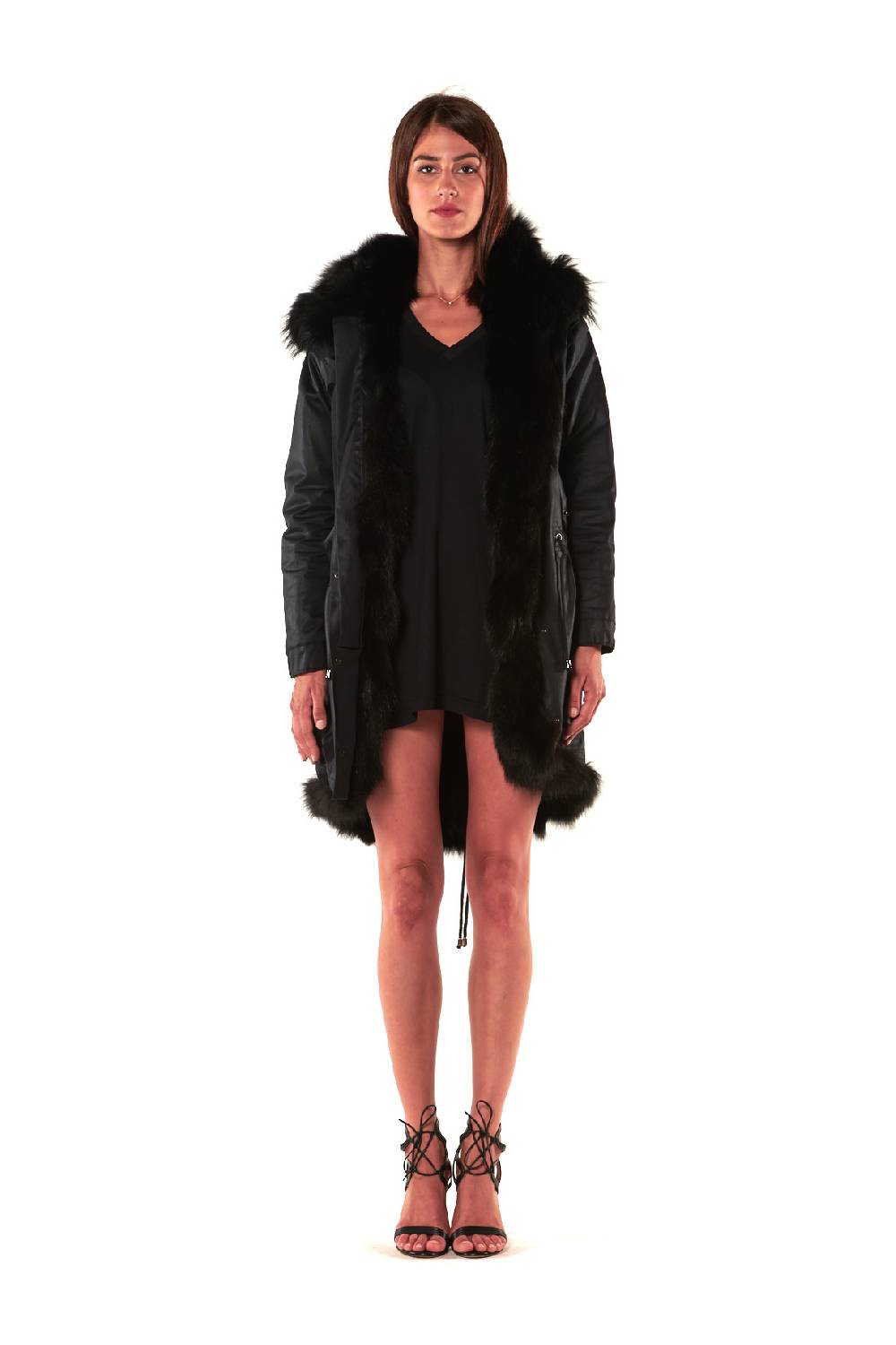 Le Twins PARKA GSTAAD NERO