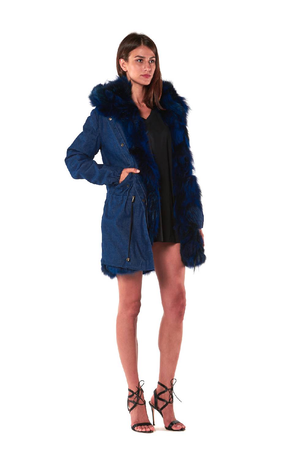 Le Twins PARKA SAINT MORITZ BLU