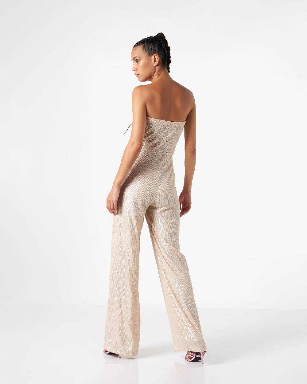 Le Twins Priscila Paillettes Opache Beige