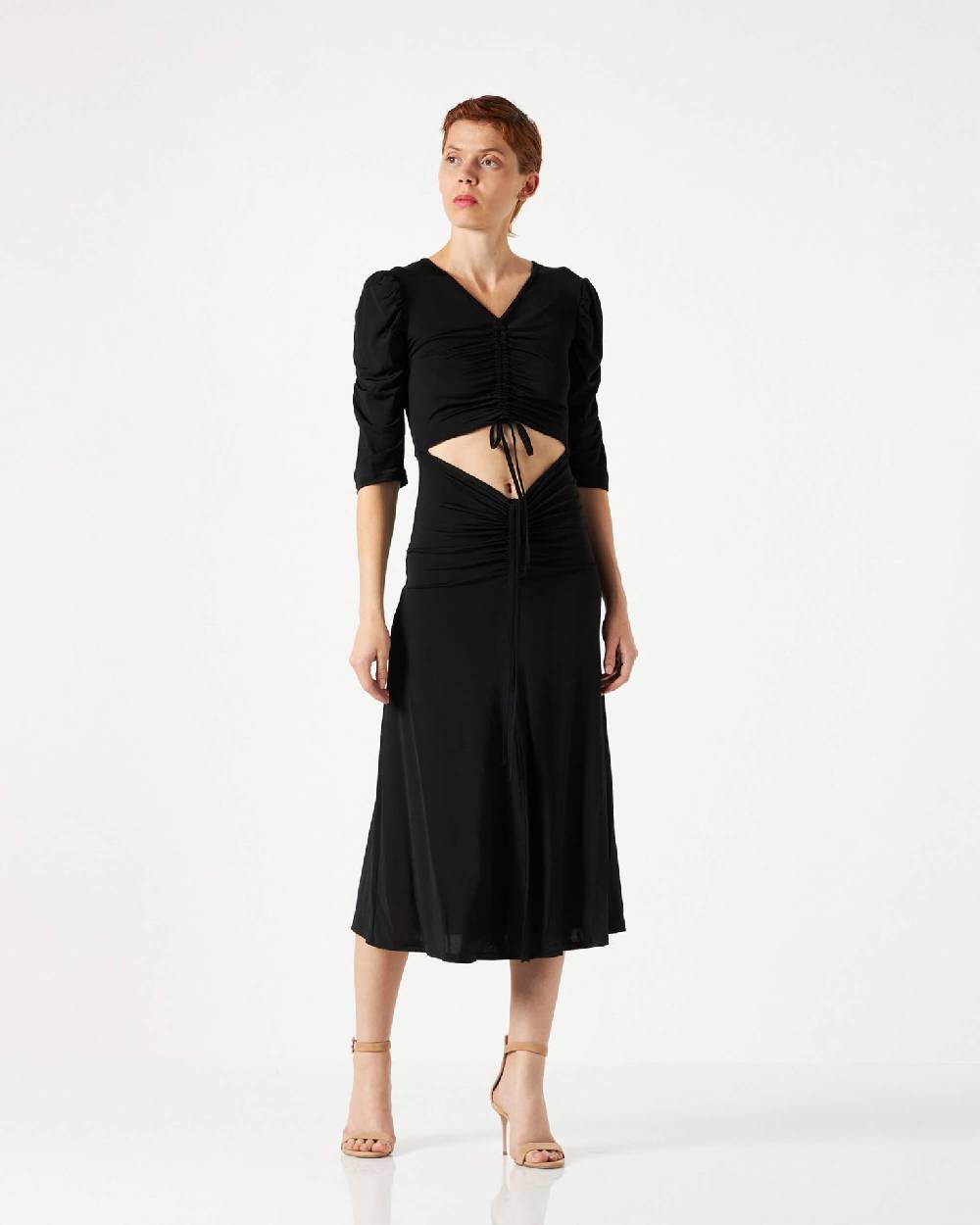 Le Twins Romina Lurex Nero