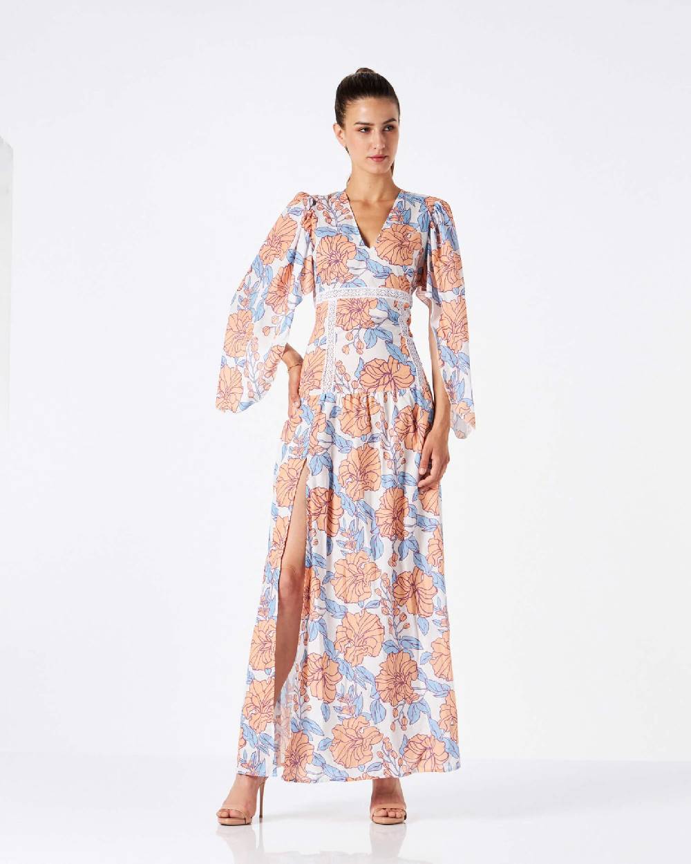 Le Twins Rosellina Mussola Fiori