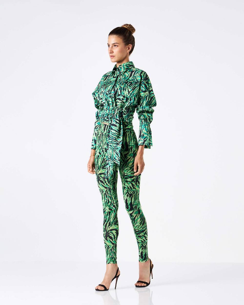 Le Twins Scicli Animalier Verde E Nero