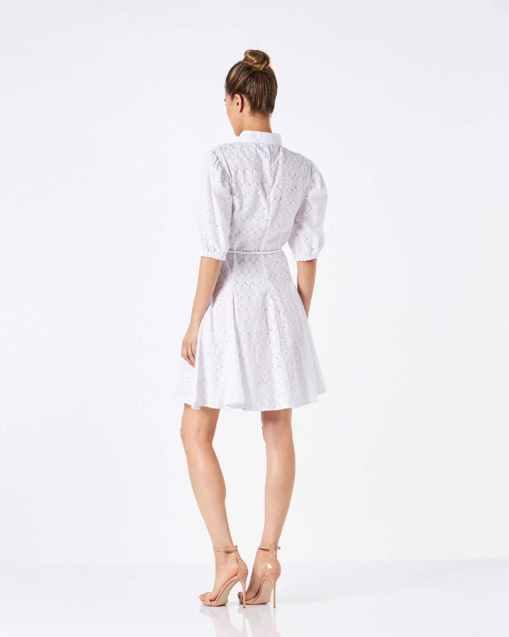 Le Twins Sofy Pizzo Sangallo Bianco