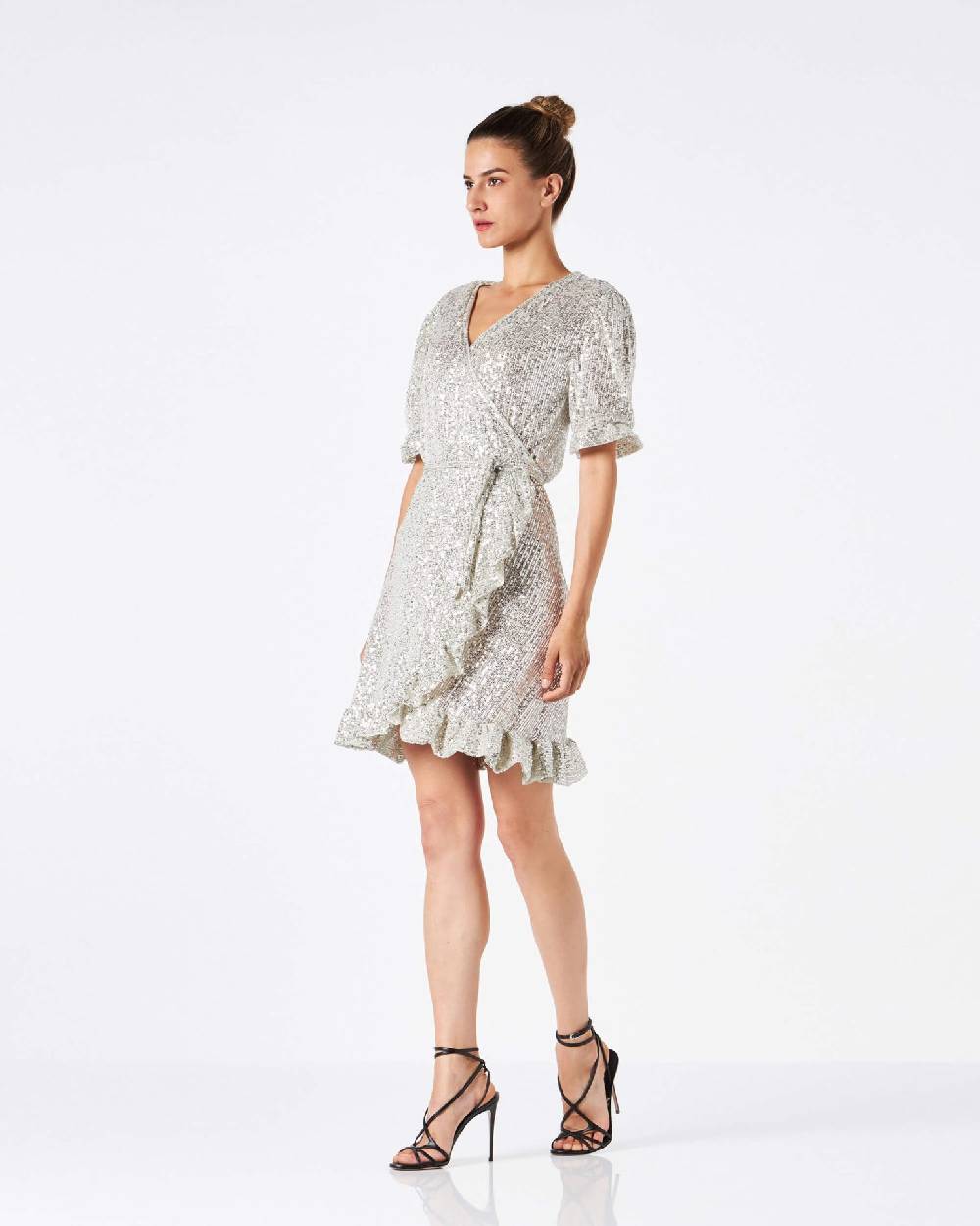 Le Twins St.Tropez Paillettes Argento