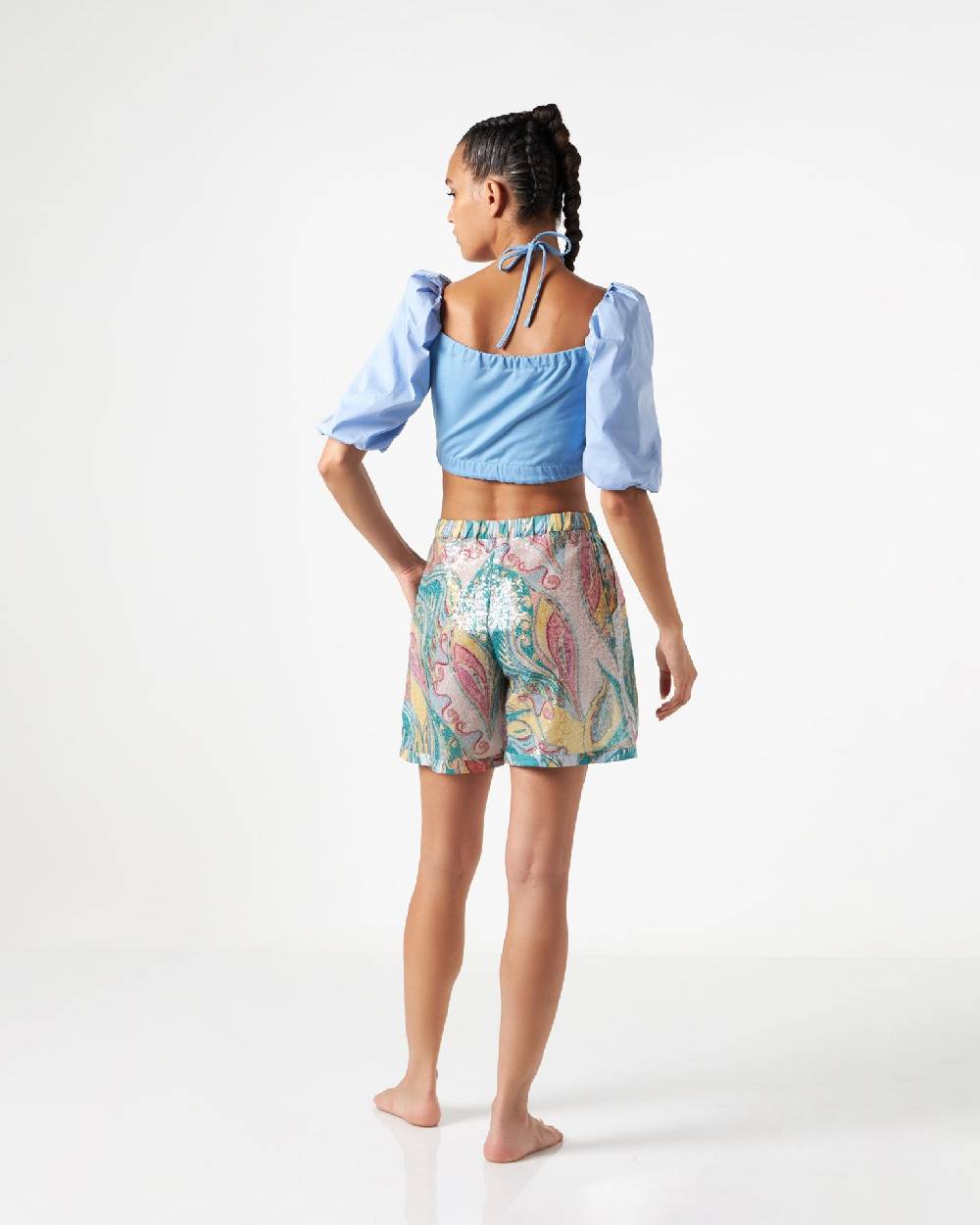 Le Twins Top Perla Celeste