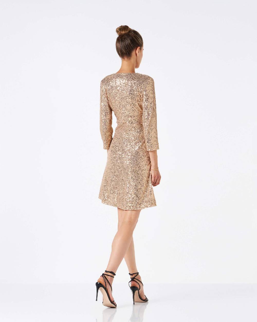 Le Twins Vania Paillettes Oro