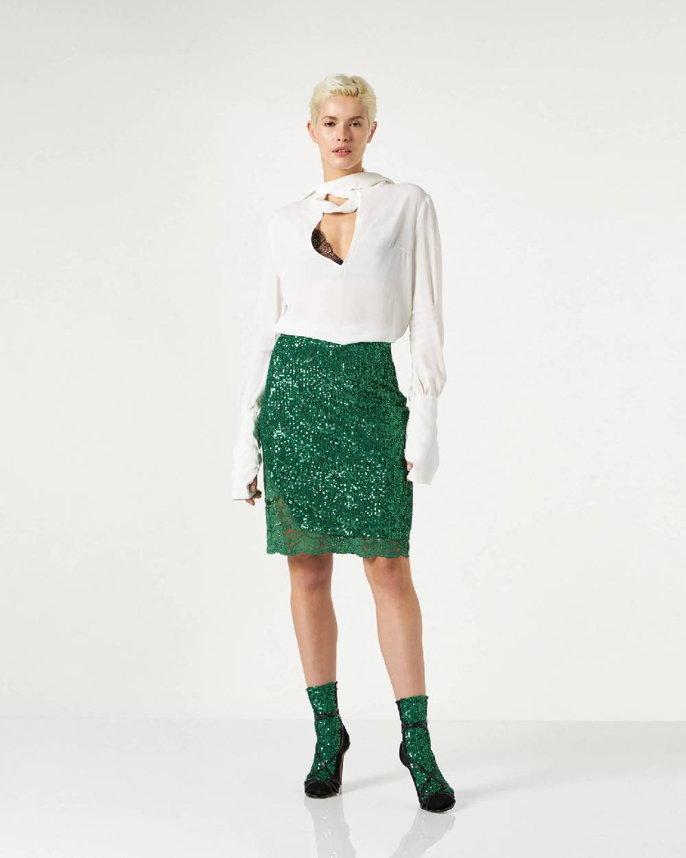 Le Twins Varese Paillettes Verde