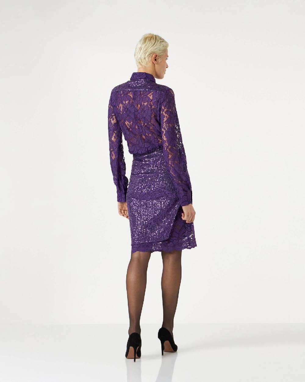 Le Twins Varese Paillettes Viola