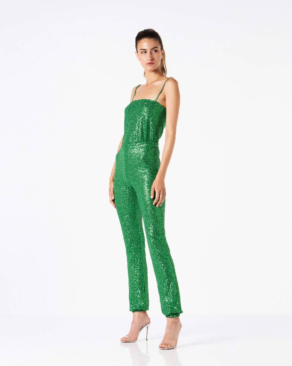 Le Twins Viola Paillettes Verde