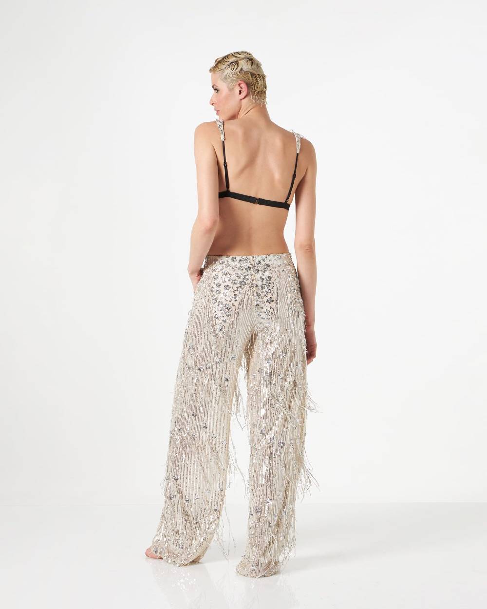 Le Twins Virgy Paillettes Argento