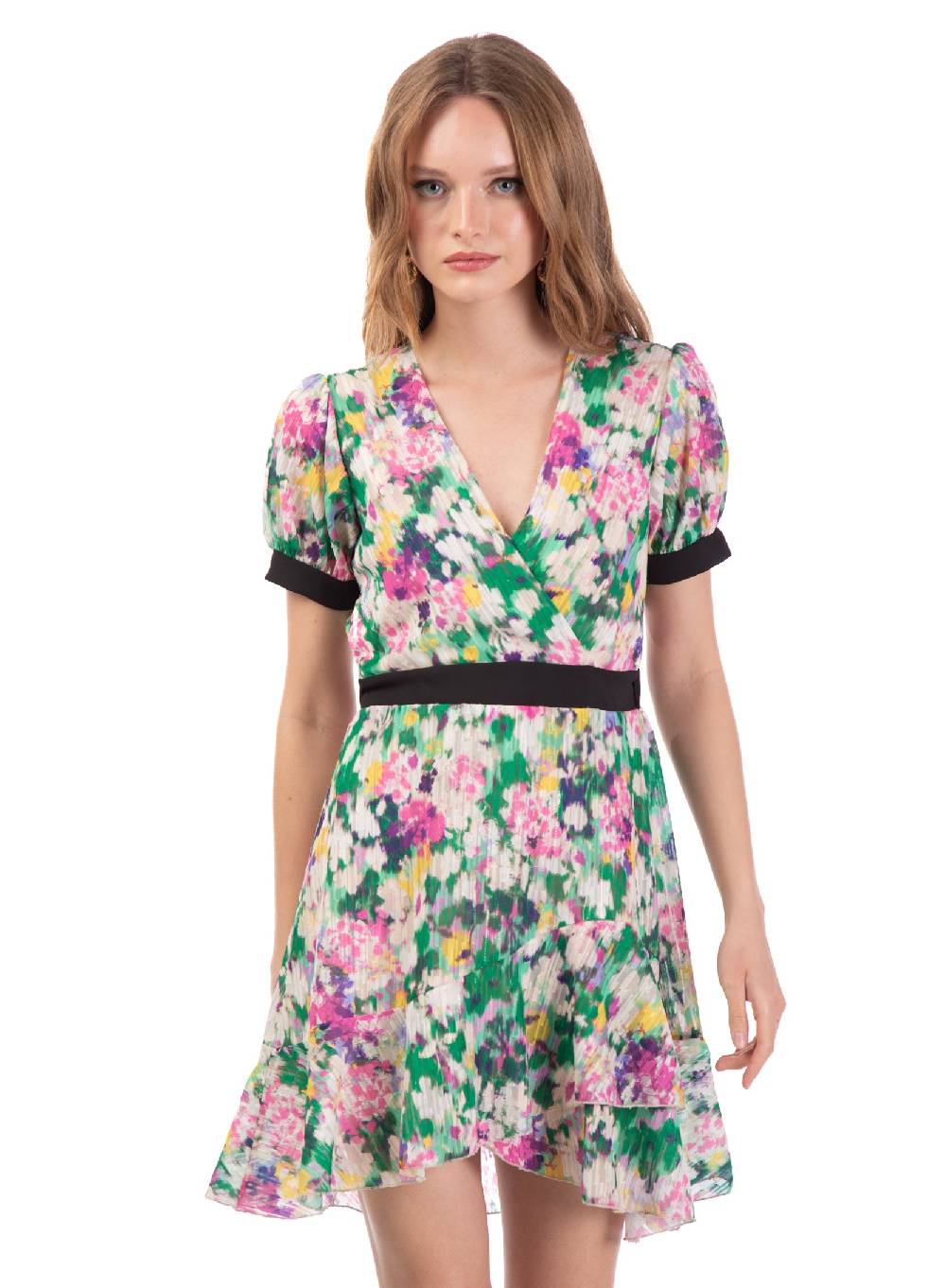 Le Volière Vestito Scivolato Floreale