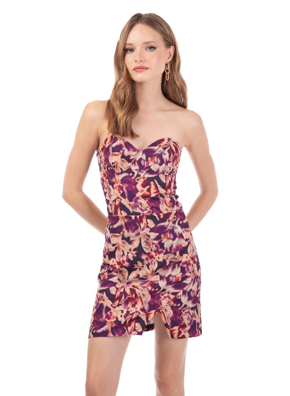 Le Volière Vestito tubino floreale