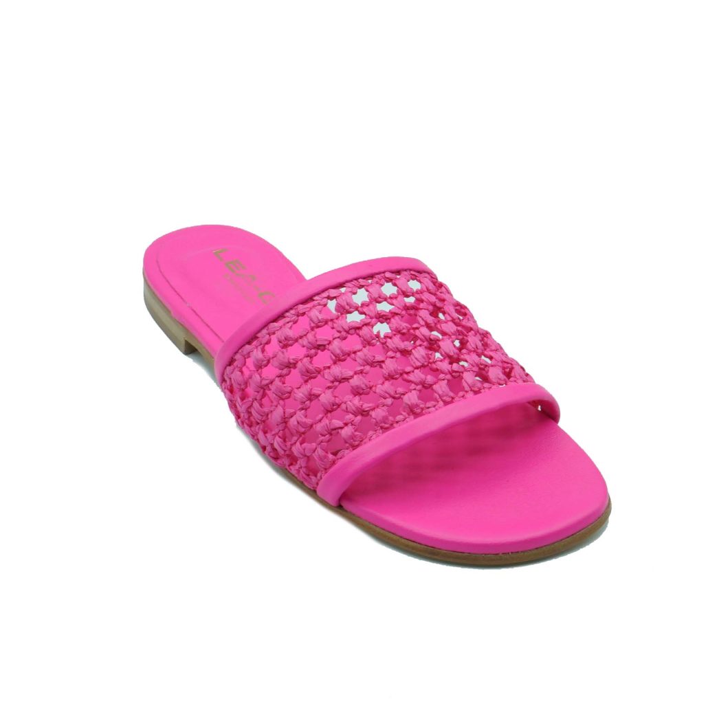 Lea Gu Ciabattina In Nappa, Fascia Frontale, Tacco10mm