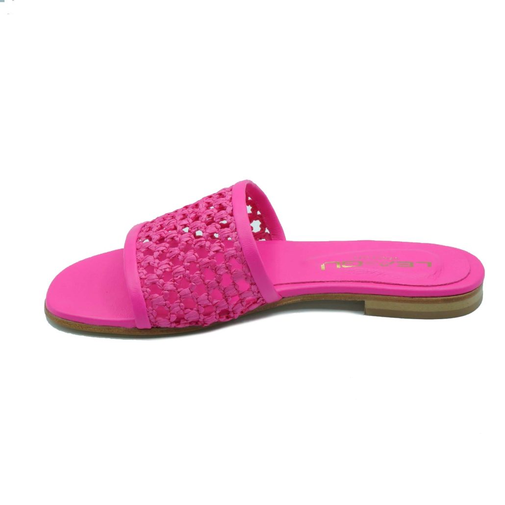 Lea Gu Ciabattina In Nappa, Fascia Frontale, Tacco10mm