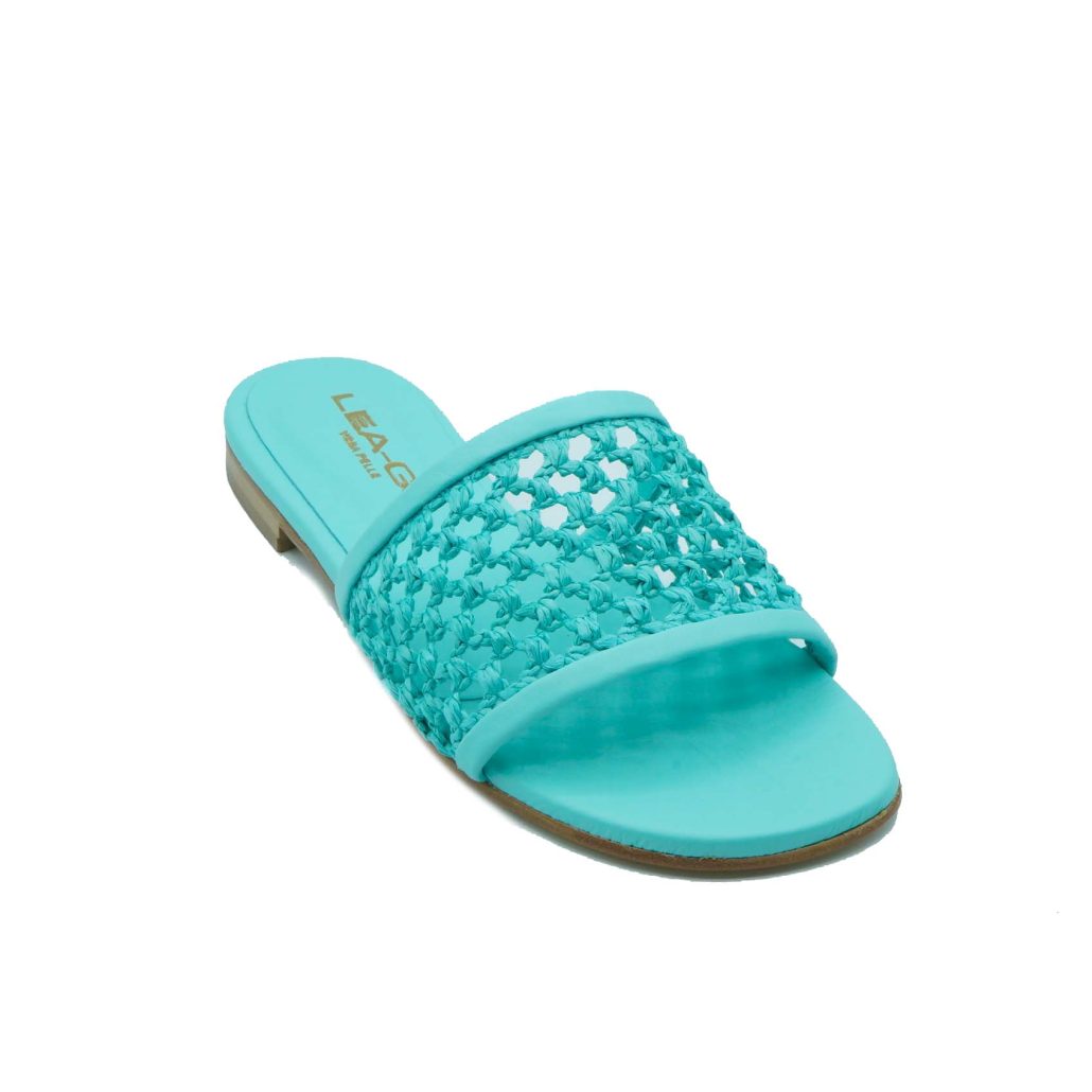 Lea Gu Ciabattina In Nappa, Fascia Frontale, Tacco10mm