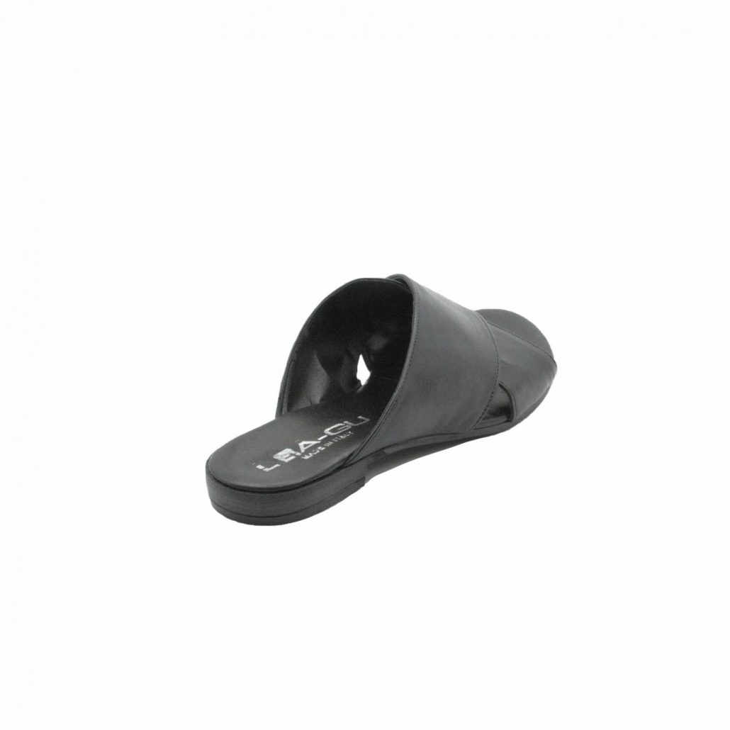 Lea Gu Ciabattina In Nappa, Incrocio Frontale, Tacco 15 Mm