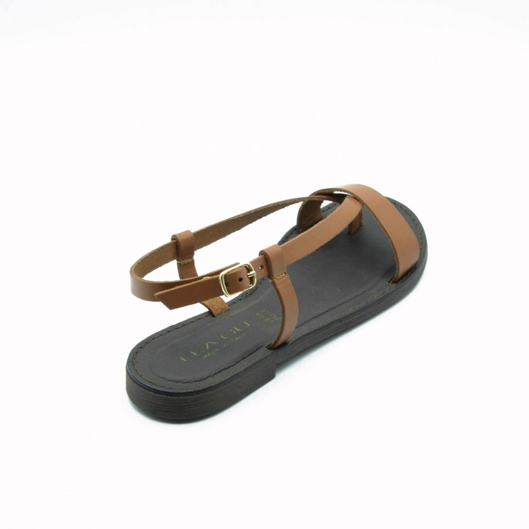 Lea Gu Sandalo In Nappa, Infradito , Tacco 15 Mm