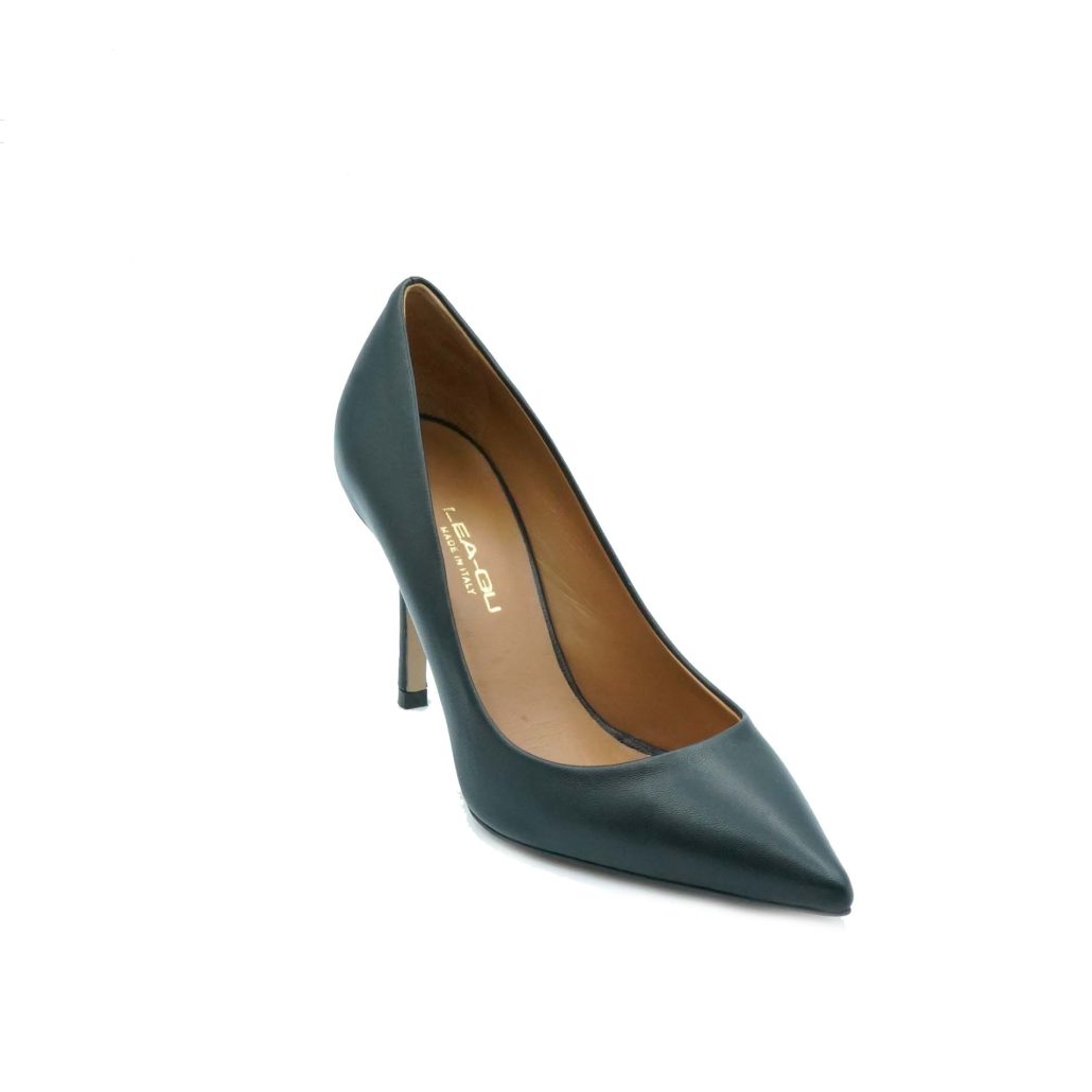 Lea Gu Scarpa Con Tacco In Nappa, Tacco 85mm