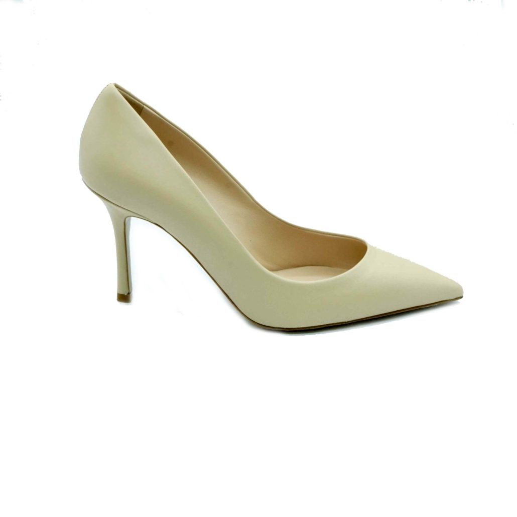 Lea Gu Scarpa Con Tacco In Nappa, Tacco 85mm