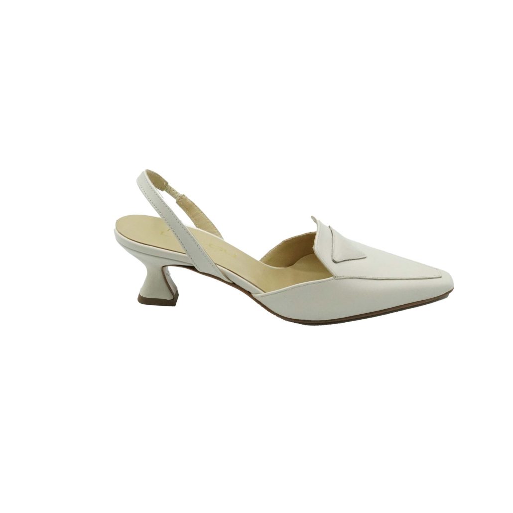 Lea Gu Slingback In Nappa,tacco 50mm