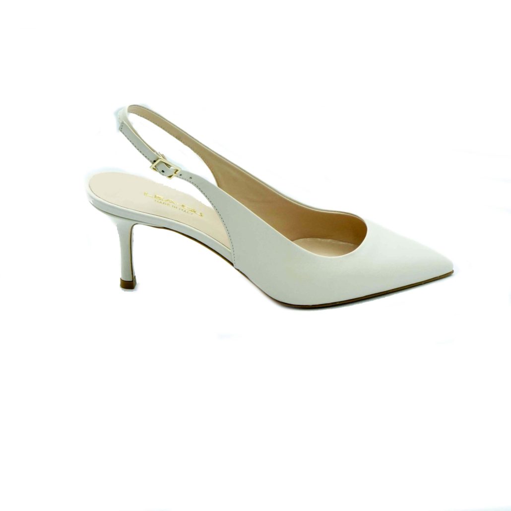 Lea Gu Slingback In Nappa, Tacco 65mm