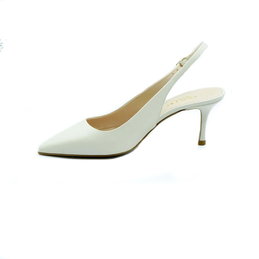 Lea Gu Slingback In Nappa, Tacco 65mm