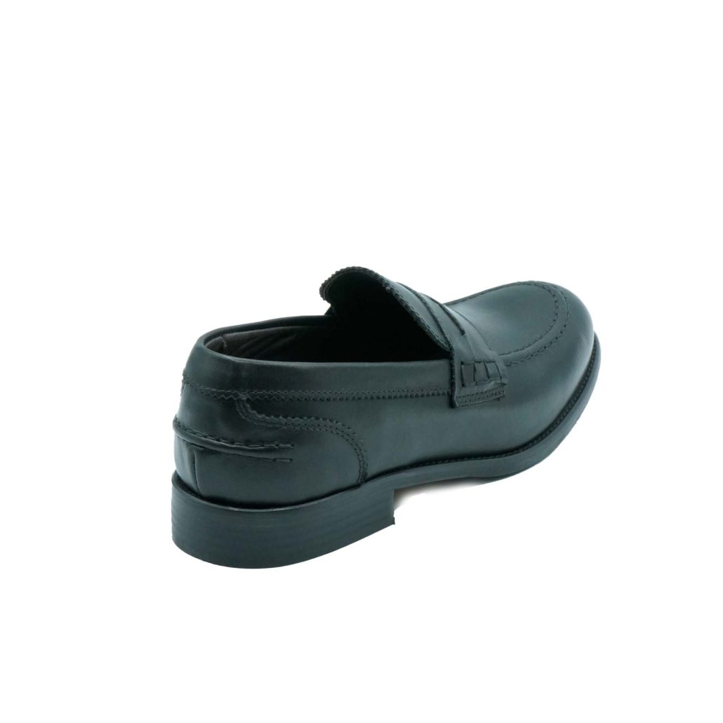 Lea Gu Mocassino In Vitello, Bocca Di Leone Frontale, Tacco 25mm