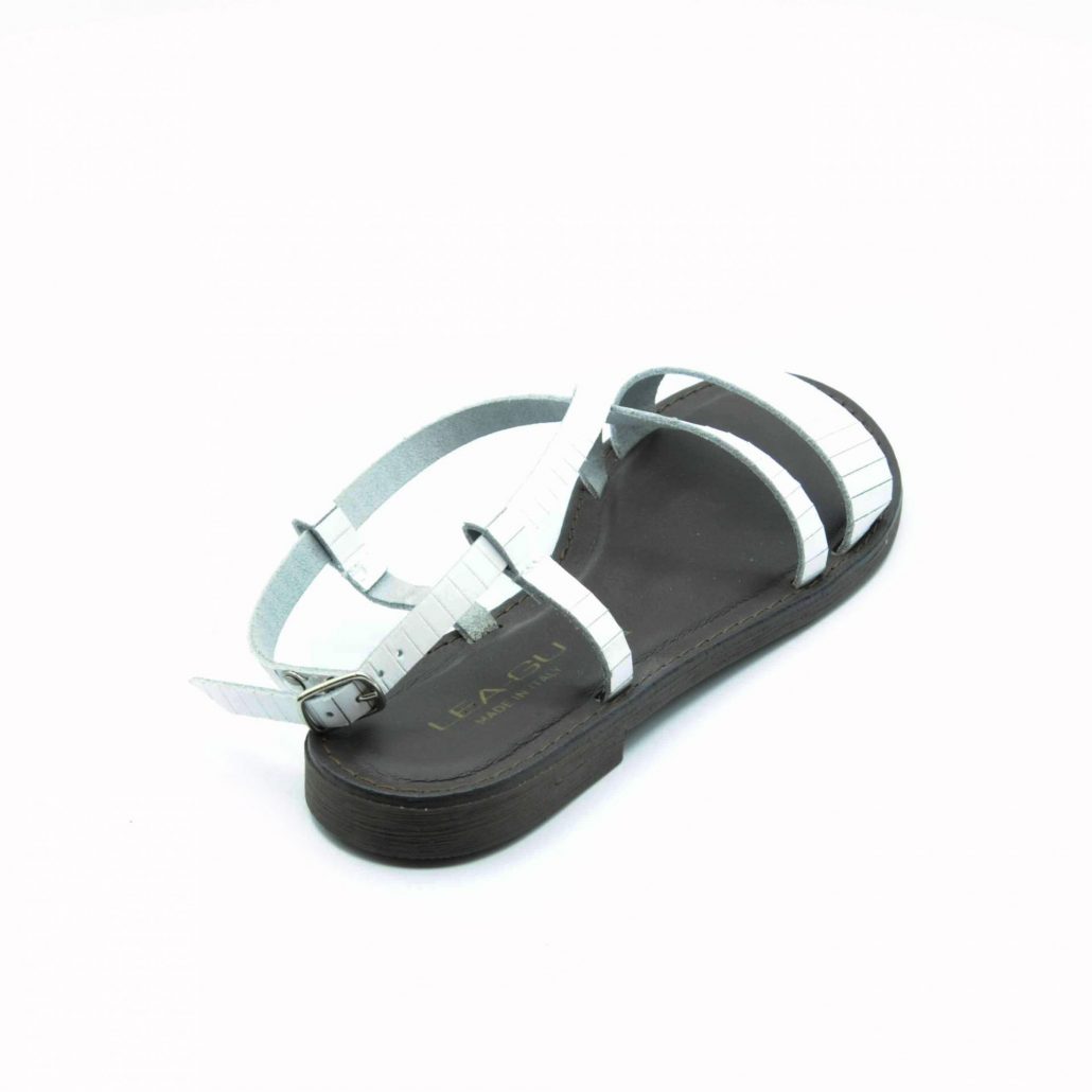 Lea Gu Sandalo In Nappa, Fascia Frontale, Tacco 15 Mm