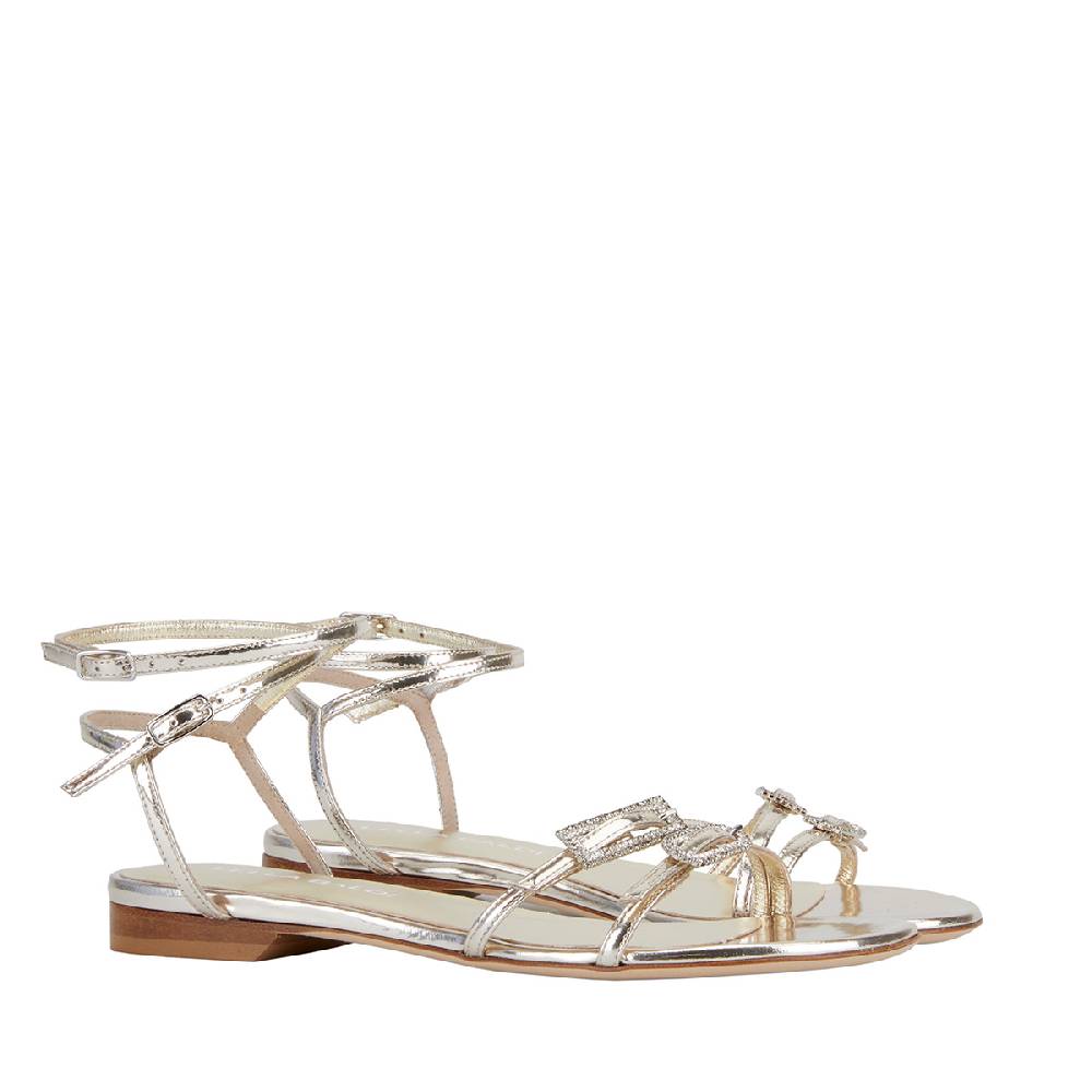 Lella Baldi Brisa Strass Platino