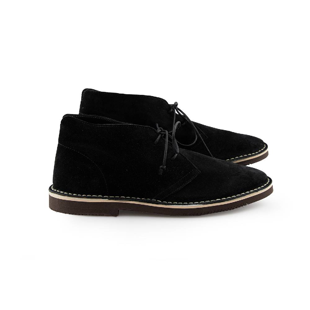 Lerews Track 1 Suede Nero