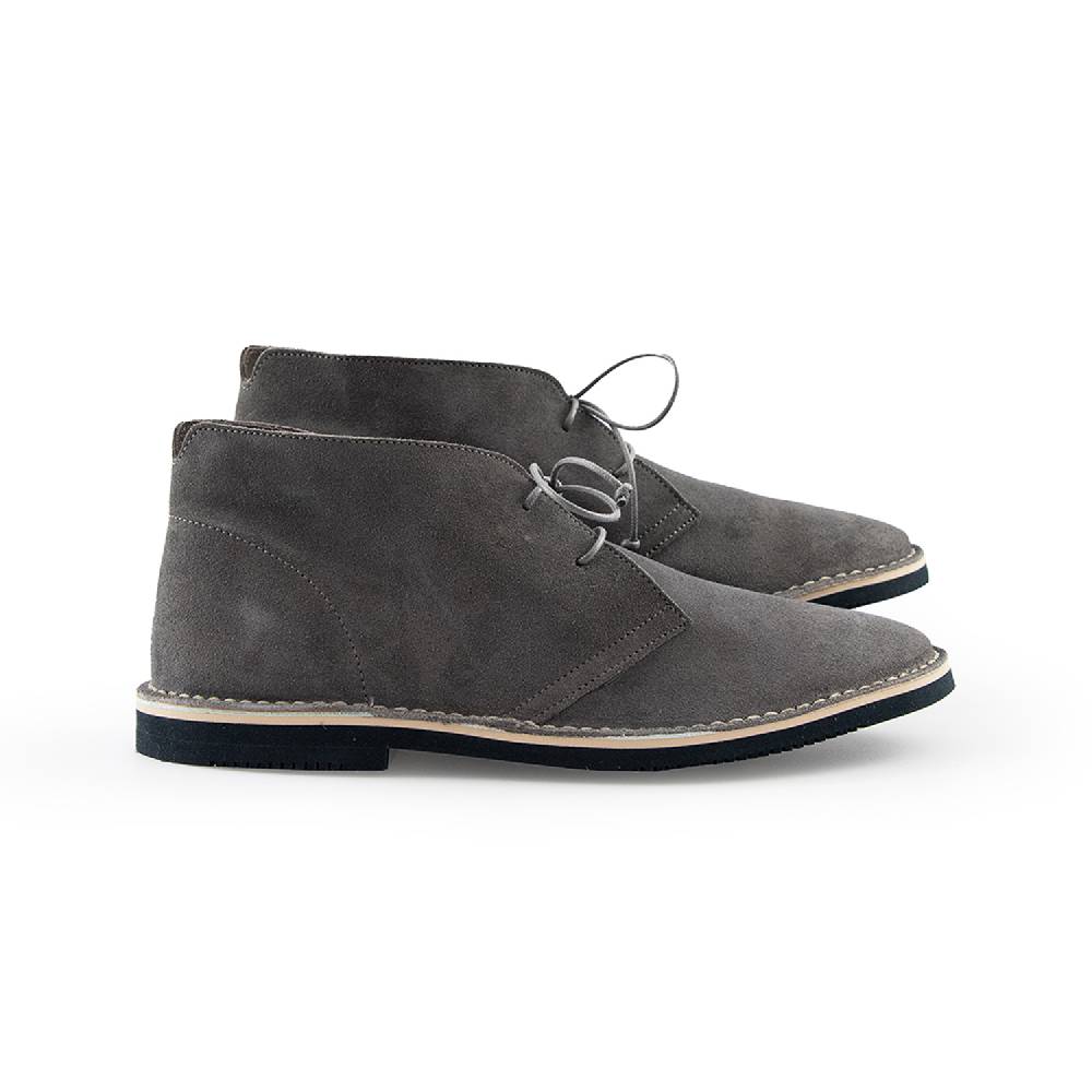 Lerews Track 1 Suede Piombo