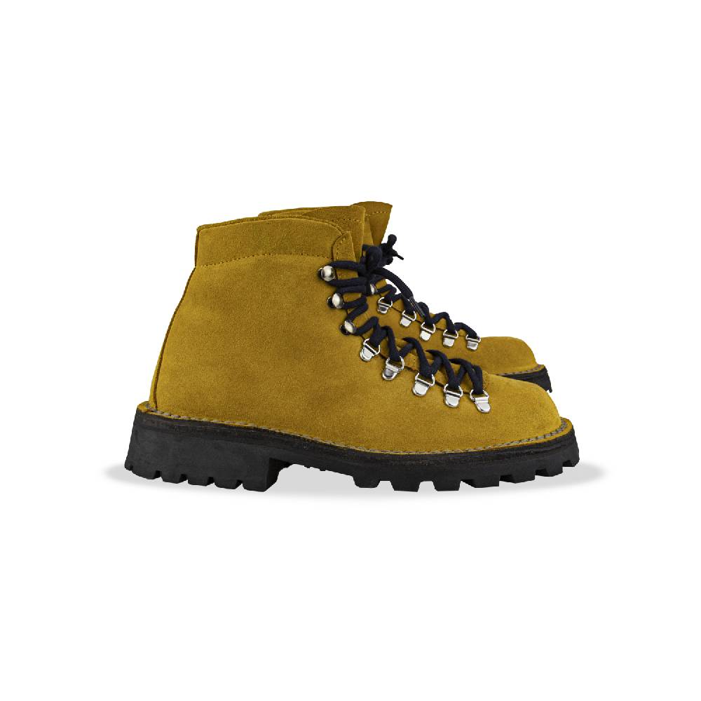 Lerews Track 4 Mid Suede Roccia Ocra