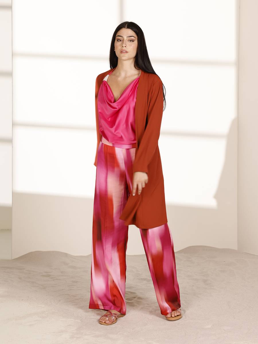 Lizalú PANTALONI BORDO