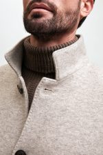 Manzoni 24 Cappotto Jersey In Tessuto Cashmere Loro Piana