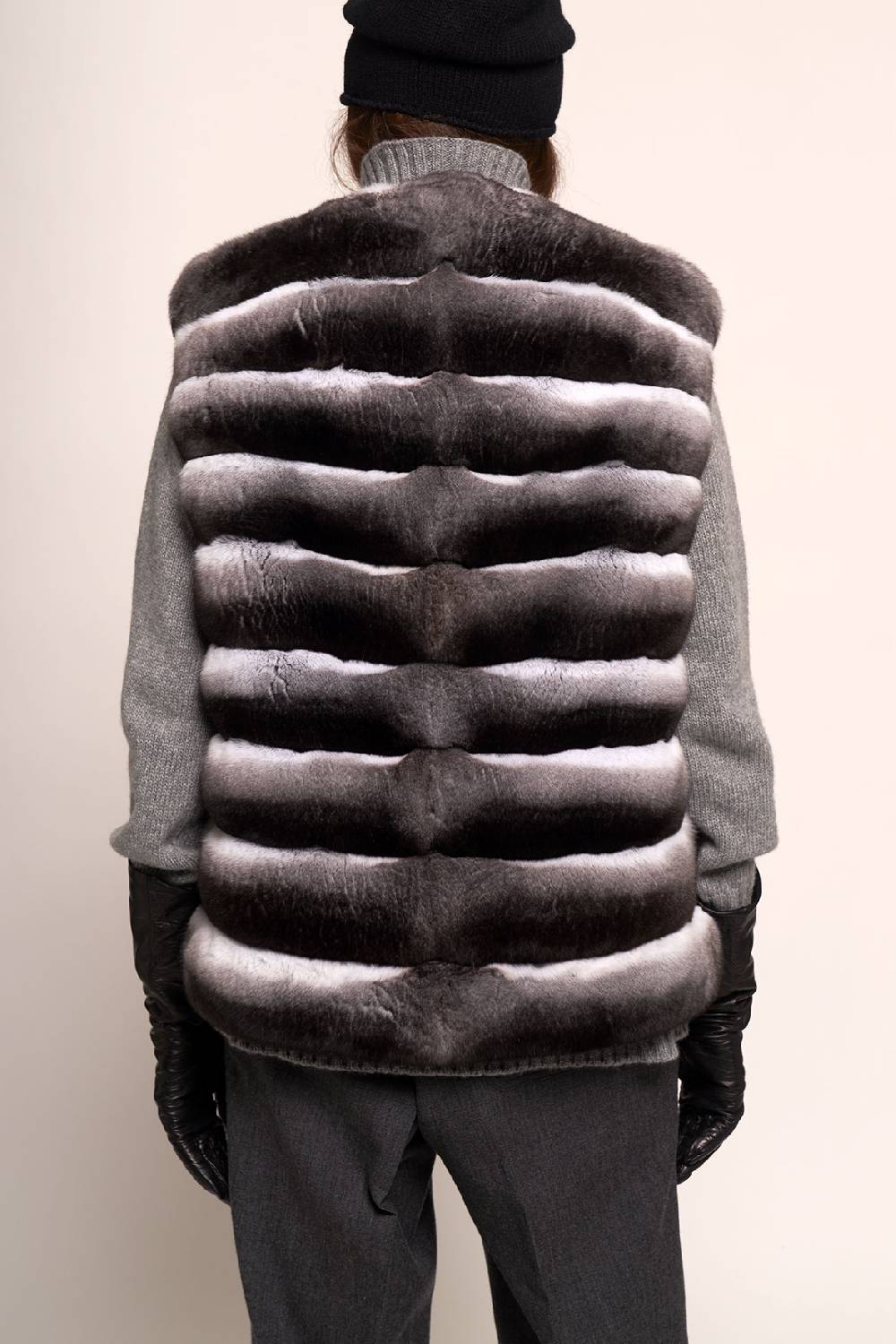 Manzoni 24 Gilet Chinchilla