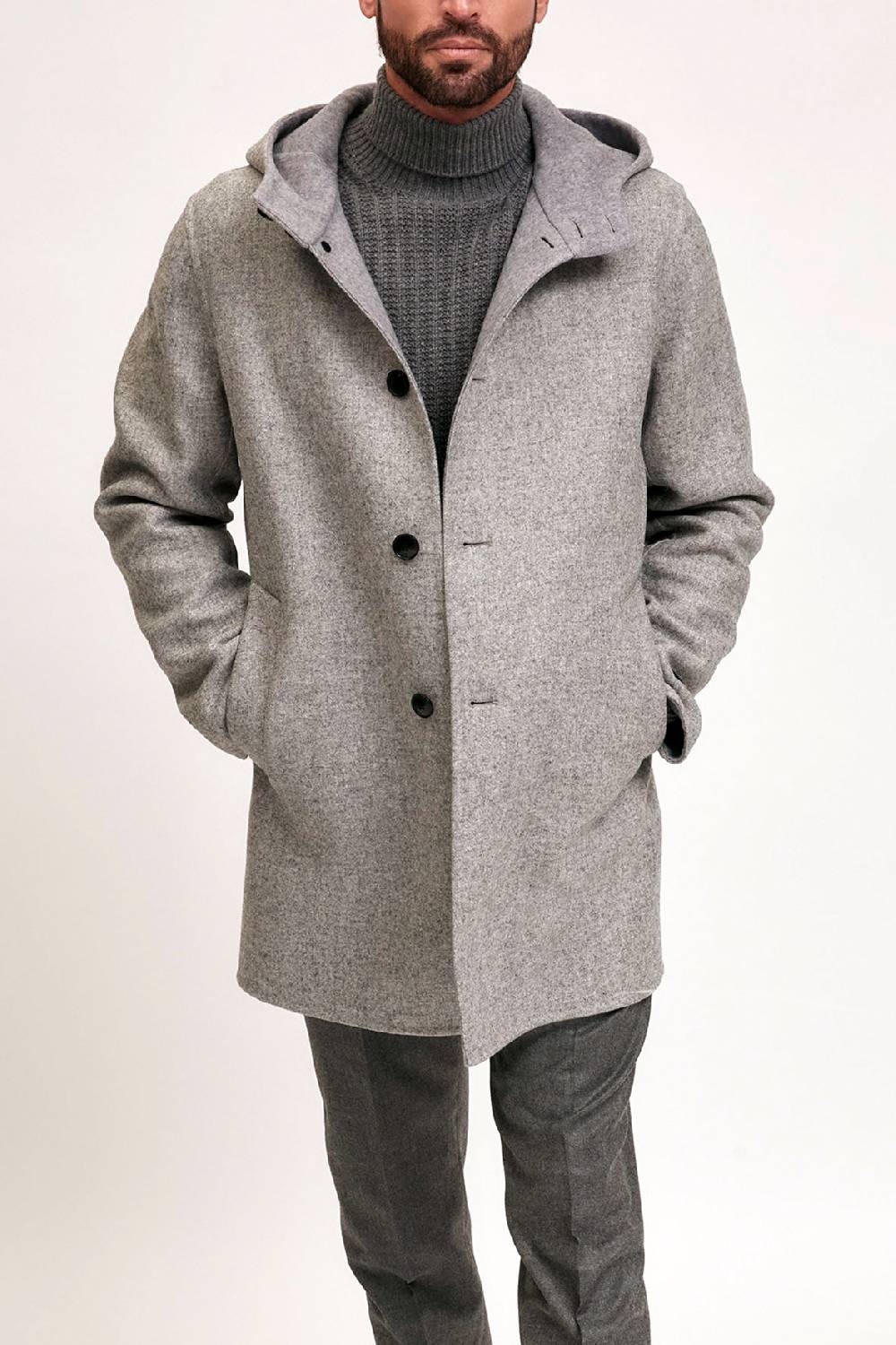 Manzoni 24 Parka in lana