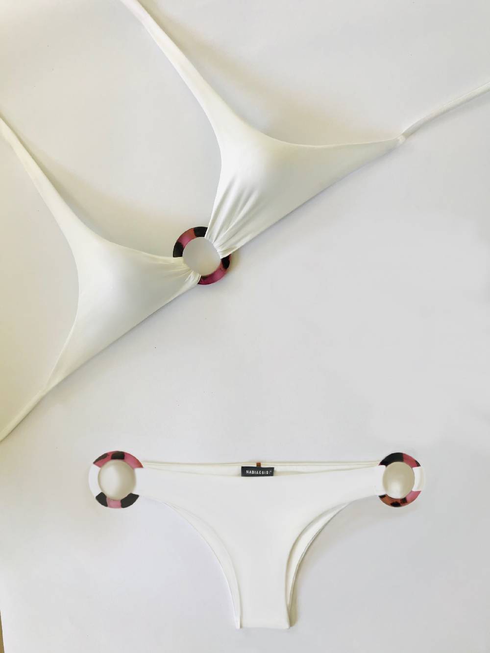 Nadia Guidi 02.i DEVA BLANC Bikini Americano Turquoise Tristar