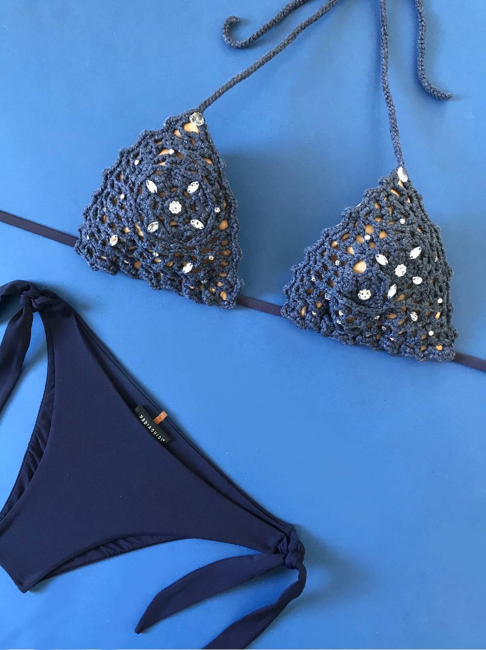 Nadia Guidi 07.a NOTTE STELLATA Bikini Triangolo