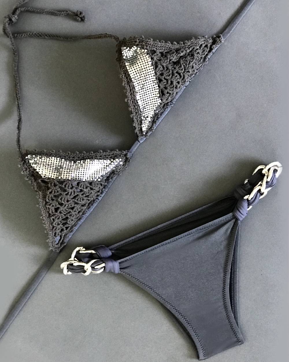 Nadia Guidi 90.a OPPENHEIMER Grigio/Argento