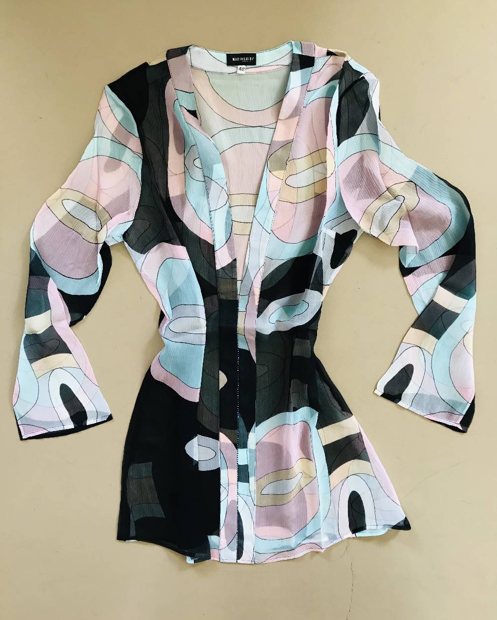 Nadia Guidi 99.c BIARRITZ Vivara Acquamarina/Nero