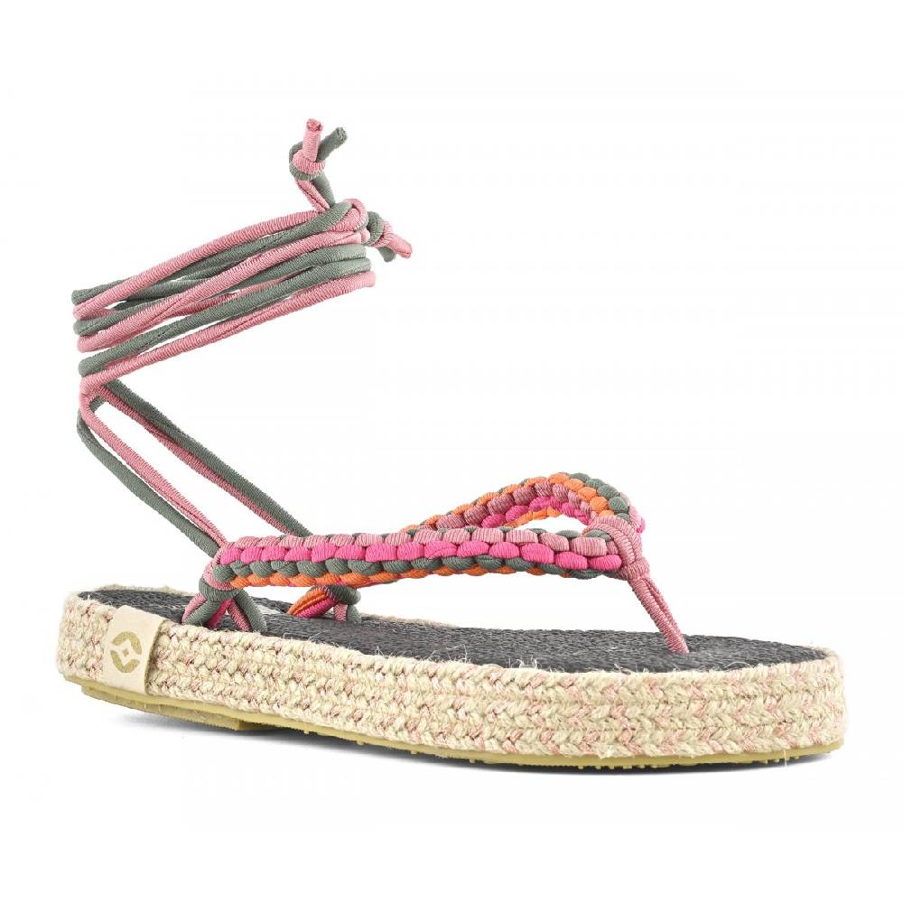 Nalho MEDHA SANDAL WITH CROCHET UPPE
