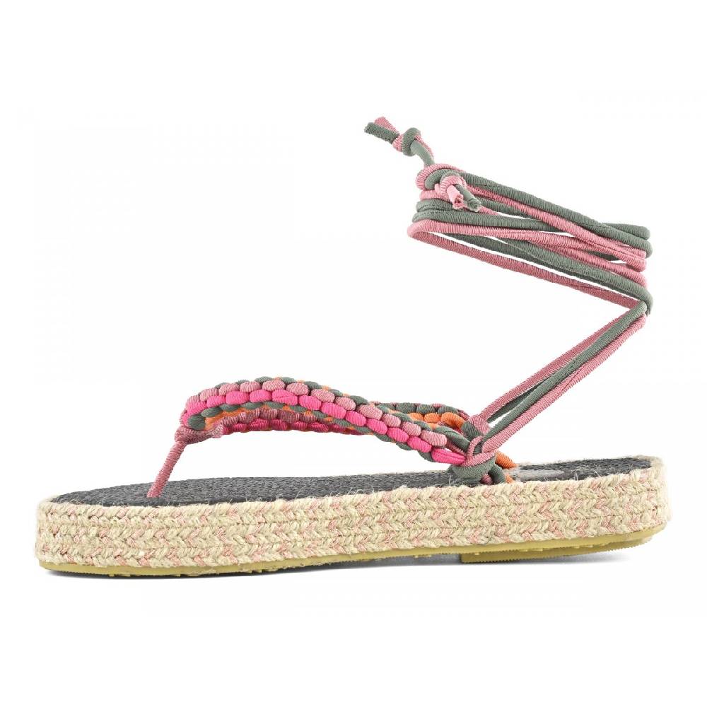 Nalho MEDHA SANDAL WITH CROCHET UPPE