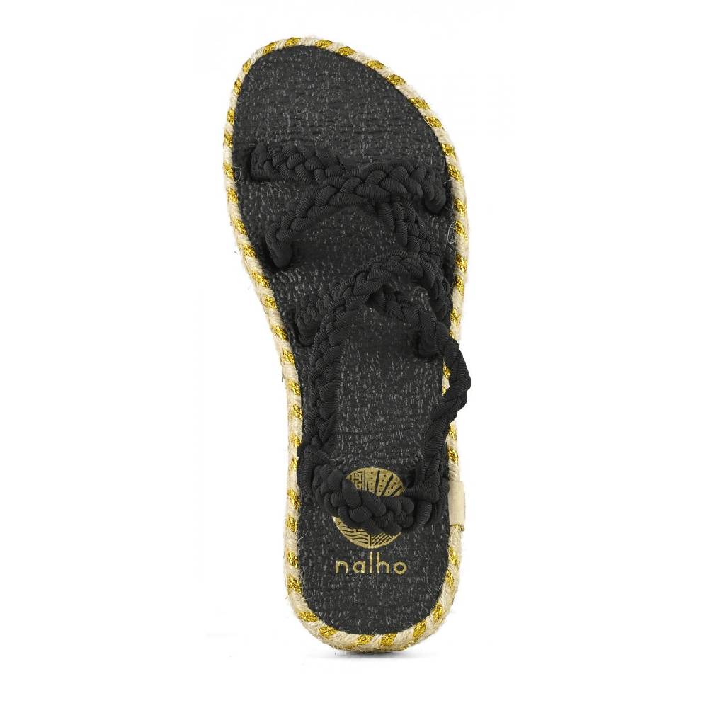 Nalho SHANTI SANDAL WITH BRIDED UPPE