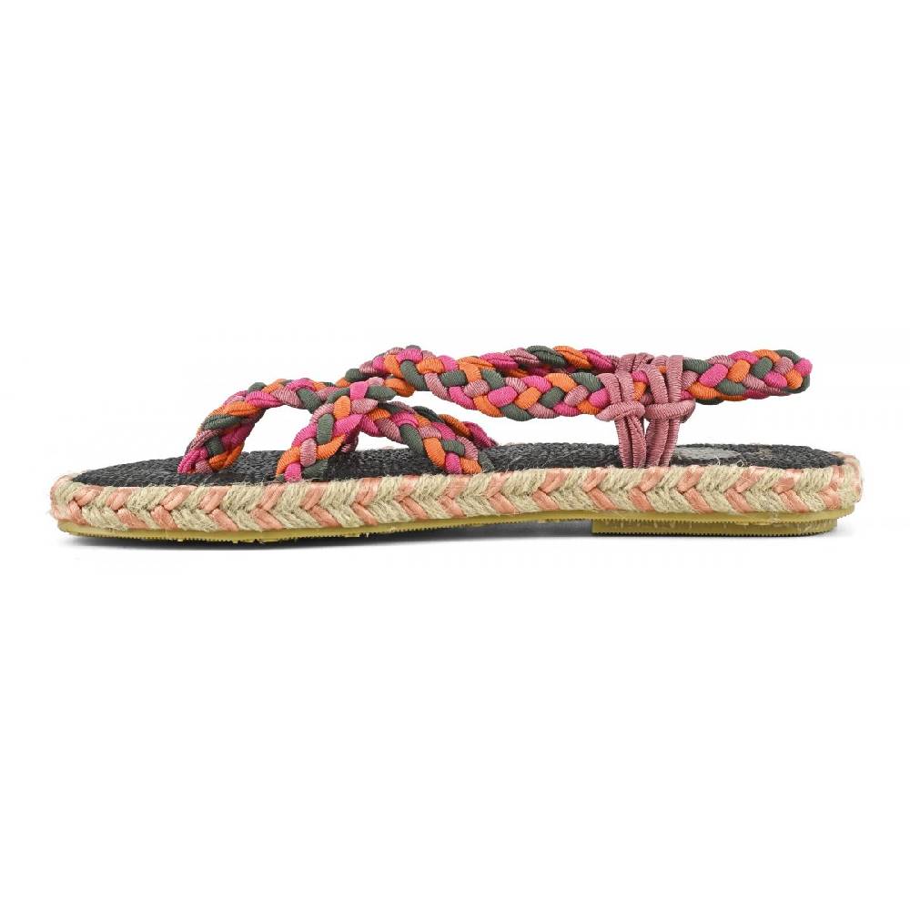 Nalho VIDYA SANDAL WITH CROCHET UPPE