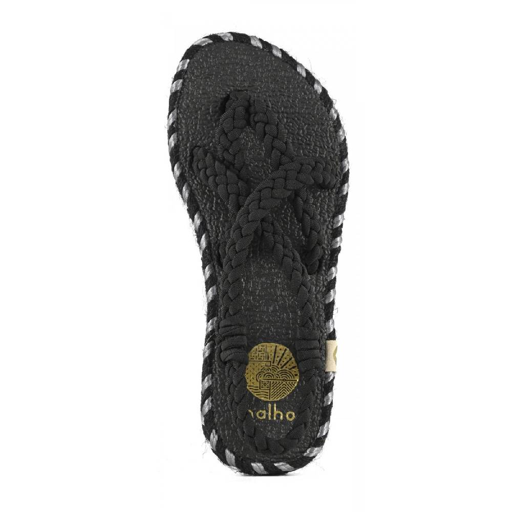 Nalho VIDYA SANDAL WITH CROCHET UPPE