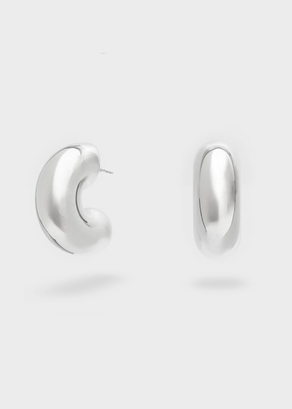 Nalí BIBI CHUNKY EARRINGS S.STEEL 14K G. PLAT. + COLORS