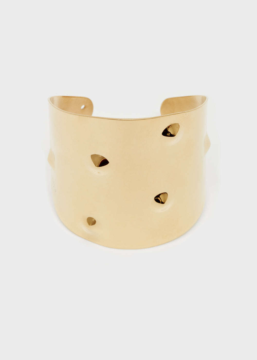 Nalí 14KT GOLD PLA. S. STEEL PONTY BRACELET